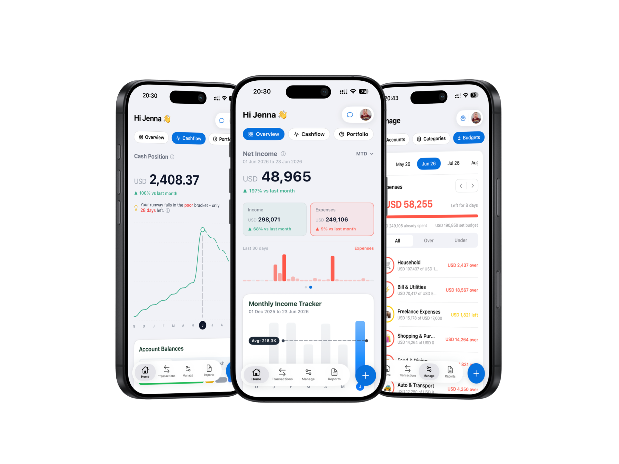 Orbit Money dashboard preview